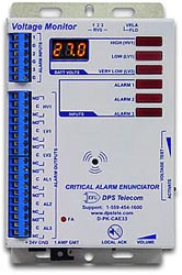 Critical Alarm Enunciator power monitor network system